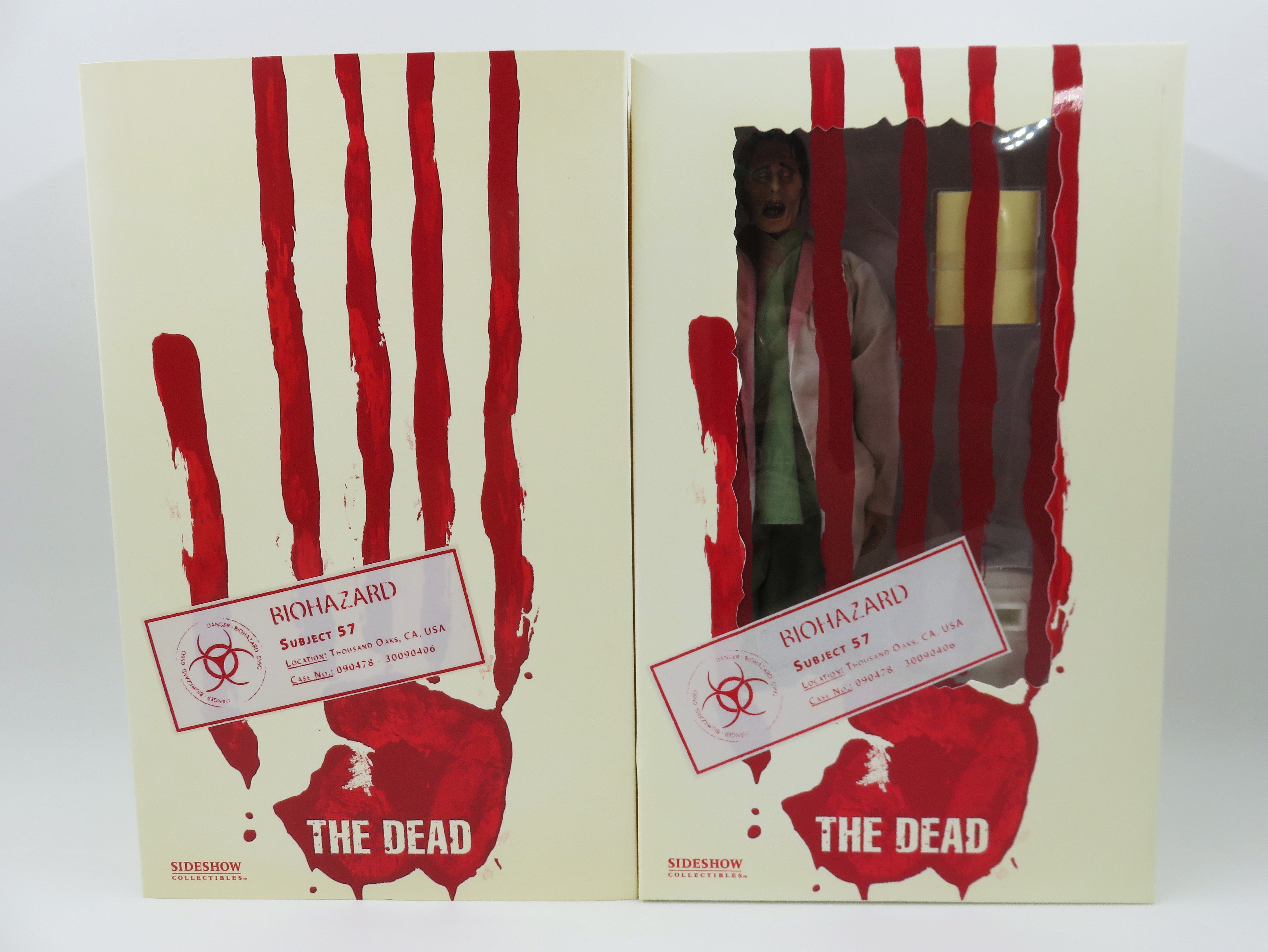 THE DEAD Subject 57 Doctor Zombie Figure - Sideshow Collectibles (2006) Horror Collectible